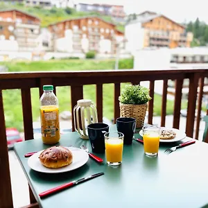 Appartement Confort Moderne A - Terrasse Avec Vue Panoramique 100 M Des Pistes, Valberg